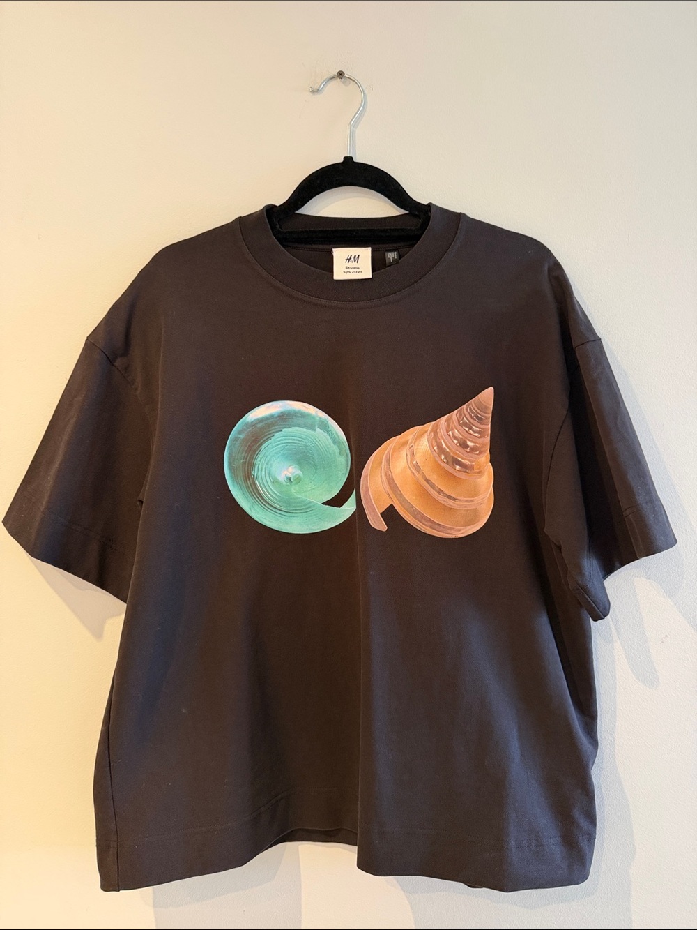 H&M Studio S/S 2021 Black Shell Tee